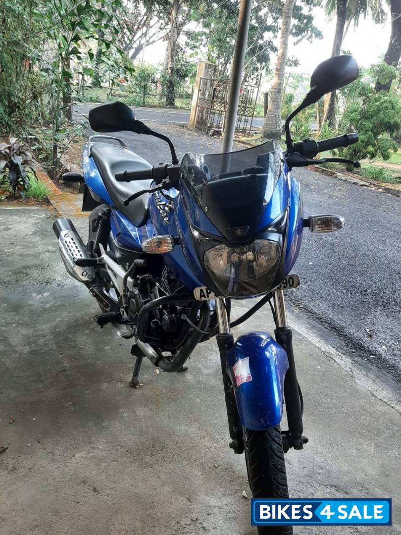 Blue Bajaj Pulsar 150 DTSi