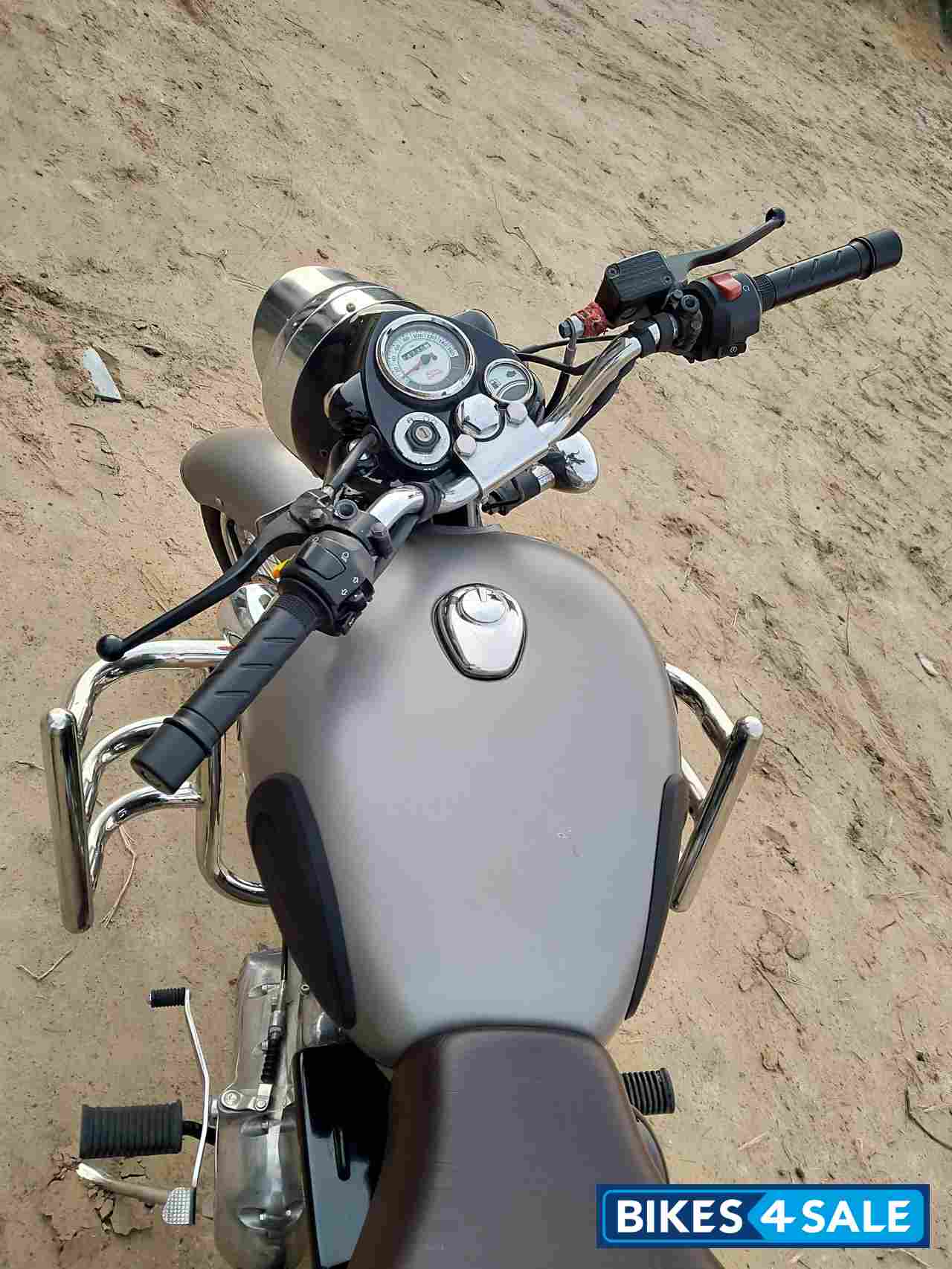 Gunmetal Grey Royal Enfield Classic 350 Single Channel BS6