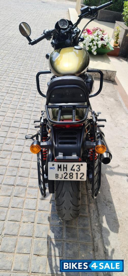 Olive Green Harley Davidson Street Rod