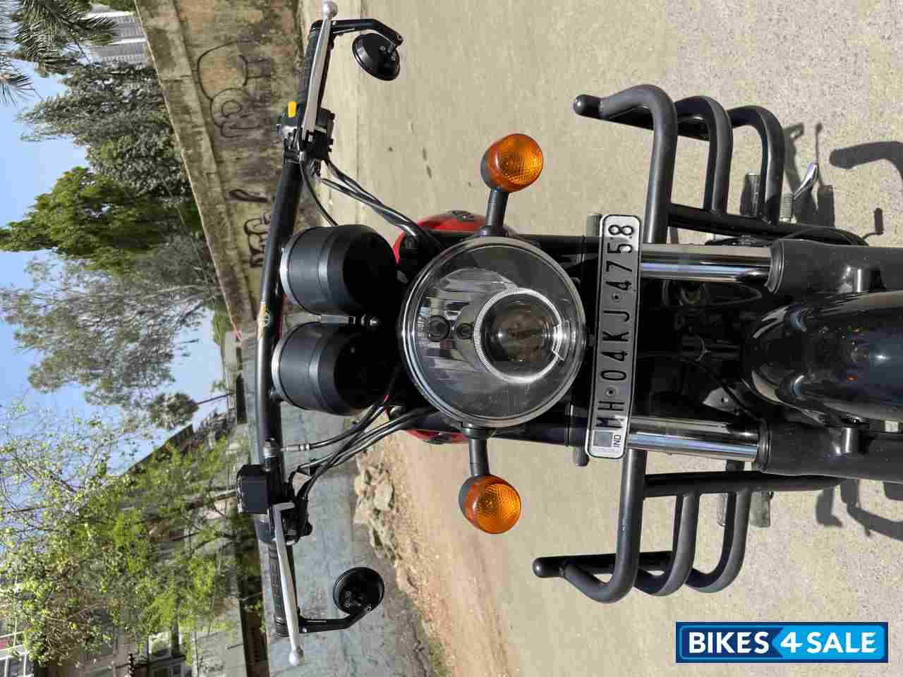 Red Royal Enfield Thunderbird X 350