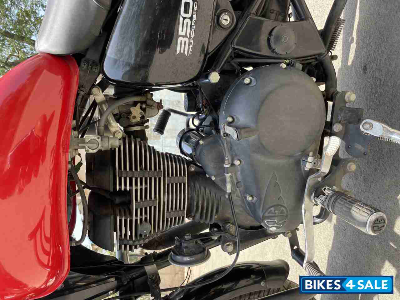 Red Royal Enfield Thunderbird X 350