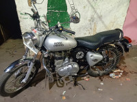 Grey Royal Enfield Bullet Electra Twinspark