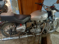Grey Royal Enfield Bullet Electra Twinspark