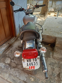 Grey Royal Enfield Bullet Electra Twinspark