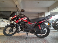 Black With Red Decals Honda CB Shine SP