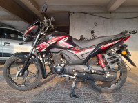 Black With Red Decals Honda CB Shine SP