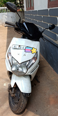 White & Black Honda Dio