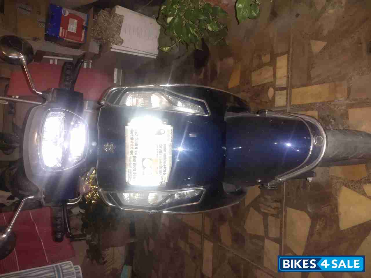 Greenish Blue Suzuki Access 125 Special Edition BS6