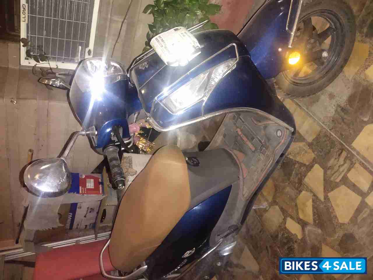 Greenish Blue Suzuki Access 125 Special Edition BS6