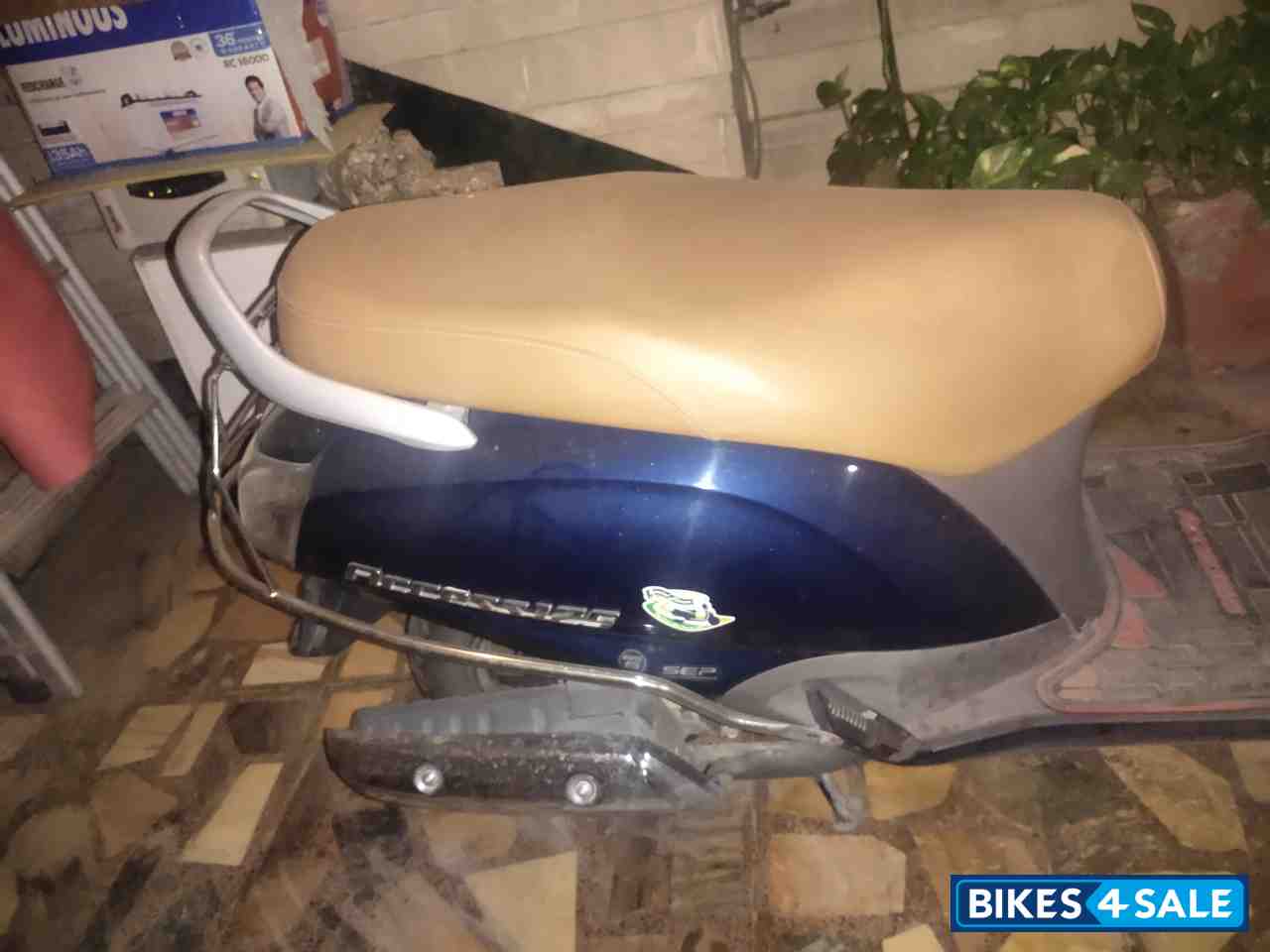 Greenish Blue Suzuki Access 125 Special Edition BS6