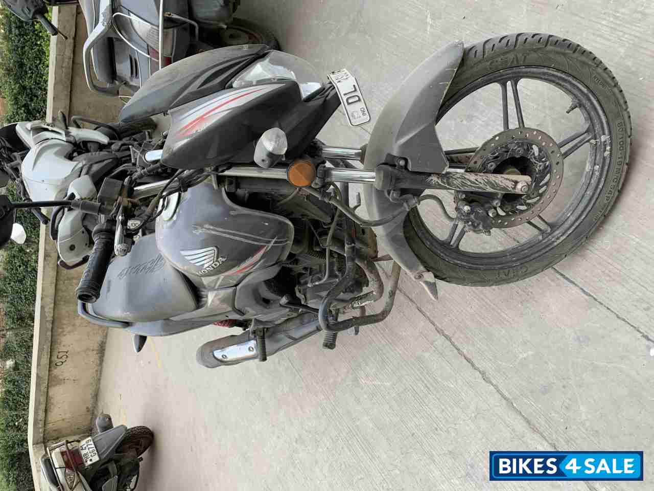 Black Red Honda CB Shine SP