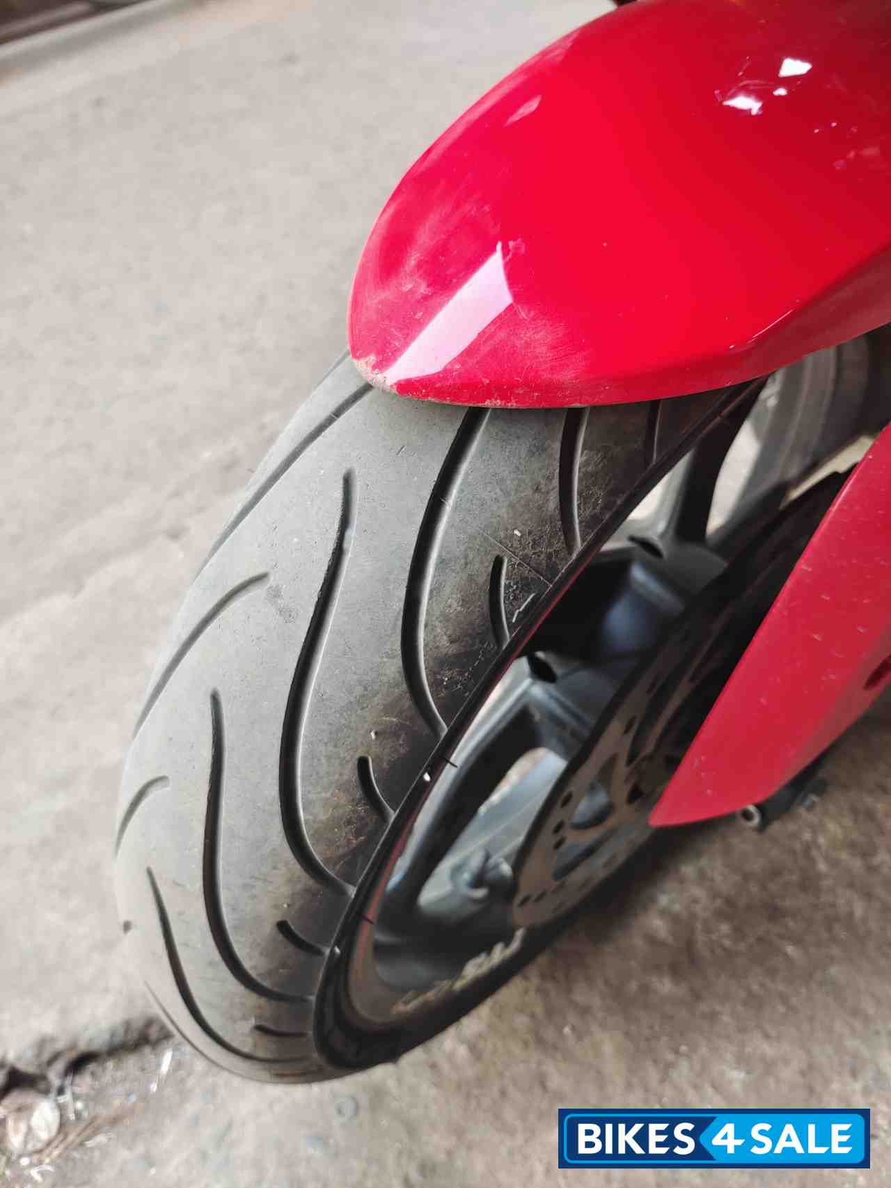 Red TVS Apache RR 310