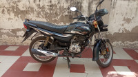 Black & Silver Bajaj Platina 100 ES BS6