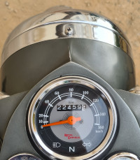 Chrome And Green Royal Enfield Bullet Machismo A350