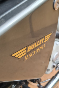 Chrome And Green Royal Enfield Bullet Machismo A350