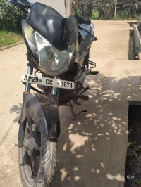 Black Olive Yellow Bajaj Discover 100M