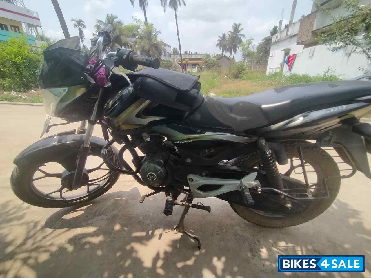 Black Olive Yellow Bajaj Discover 100M