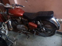 Red Royal Enfield Bullet Electra