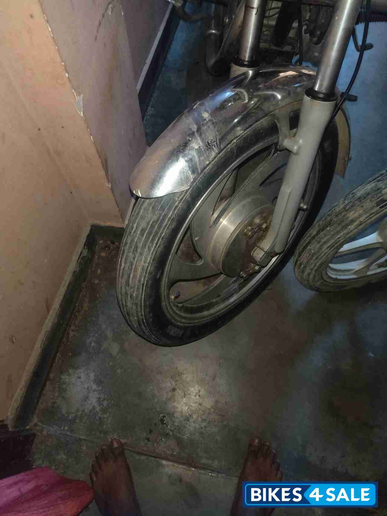 Red Royal Enfield Bullet Electra