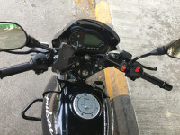 Black/silver Bajaj Pulsar 150 Neon BS6