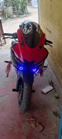 Red And Grey Yamaha YZF R15 V3
