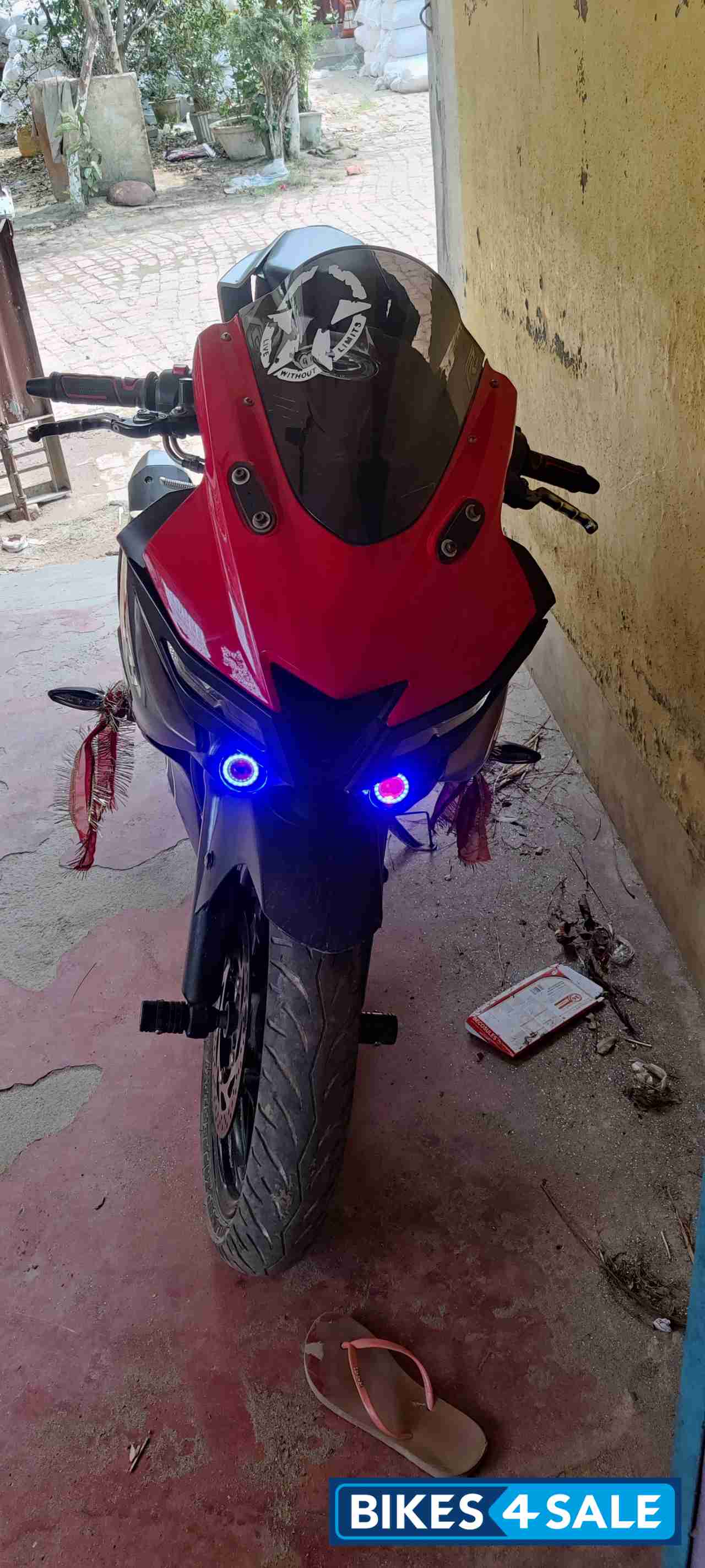 Red And Grey Yamaha YZF R15 V3