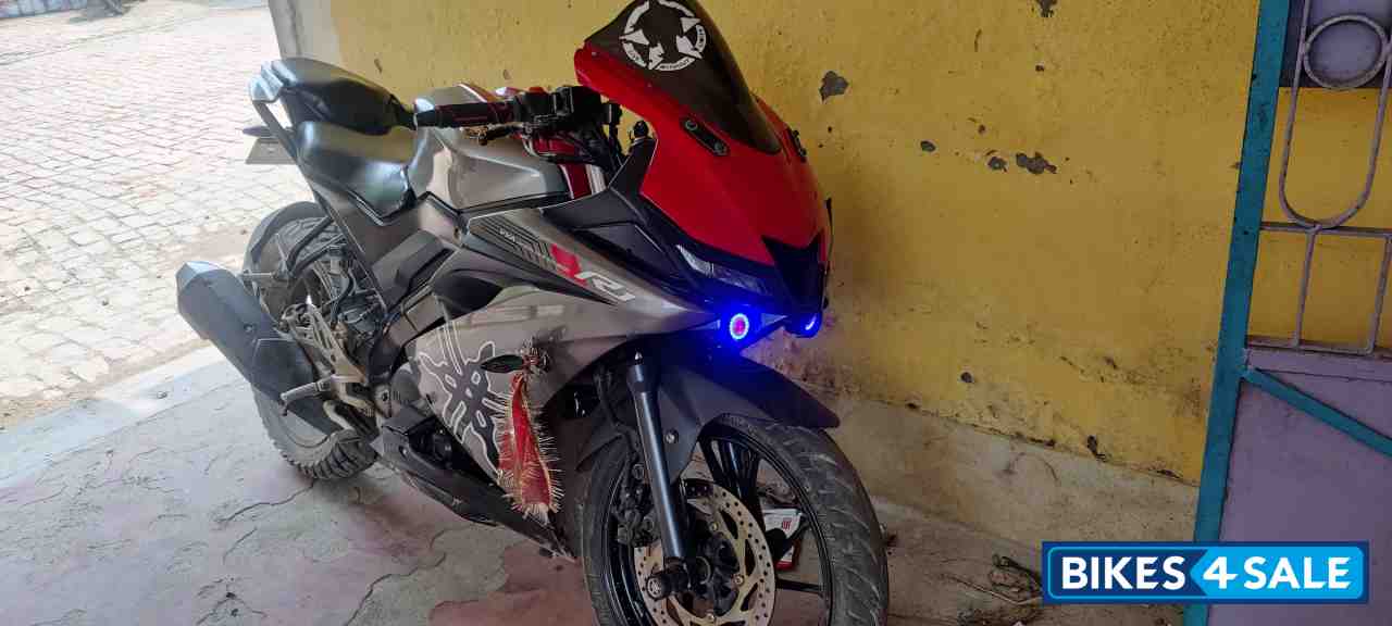 Red And Grey Yamaha YZF R15 V3