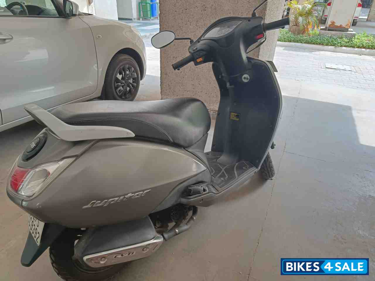 Grey TVS Jupiter BS6