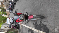 Red Bajaj Pulsar 150