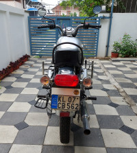 Silver Royal Enfield Bullet Electra