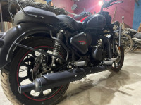 Stealth Black Royal Enfield Classic 350 Dual Channel BS6