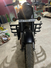 Stealth Black Royal Enfield Classic 350 Dual Channel BS6