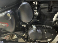 Stealth Black Royal Enfield Classic 350 Dual Channel BS6