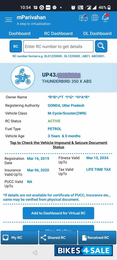 Royal Enfield Thunderbird X 350