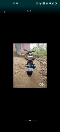 Black And Orange KTM Duke 390