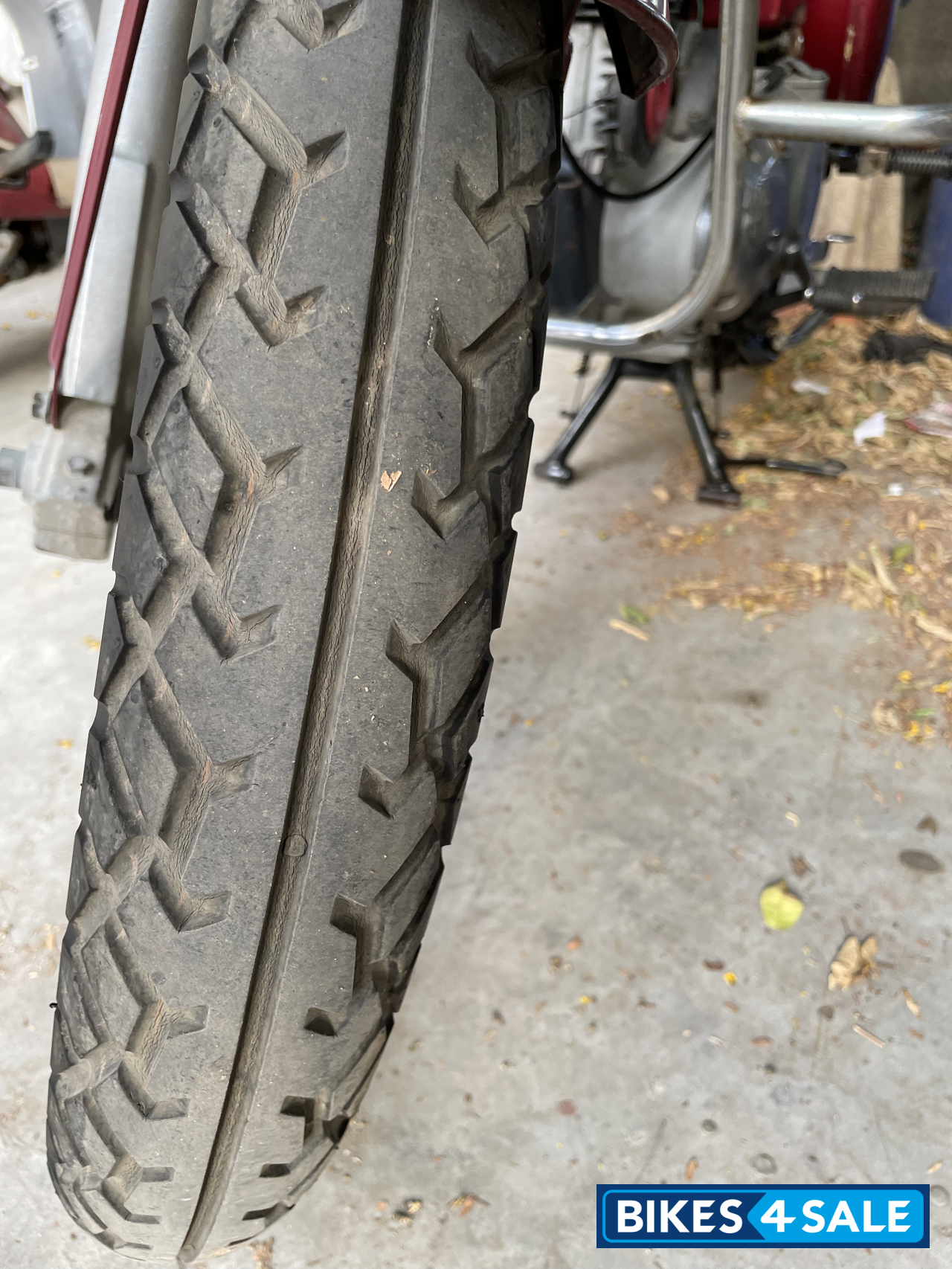 Cherry Red Royal Enfield Classic 350