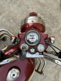 Cherry Red Royal Enfield Classic 350