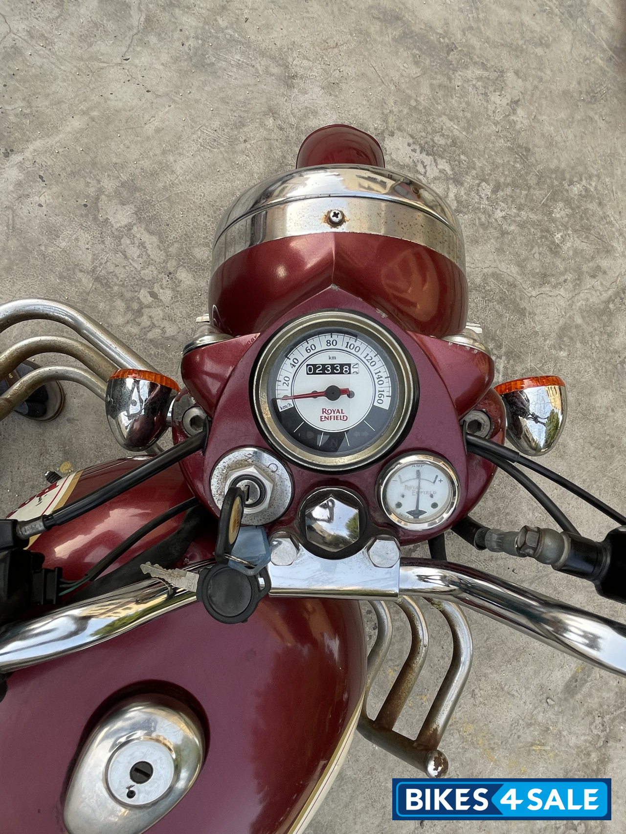 Cherry Red Royal Enfield Classic 350