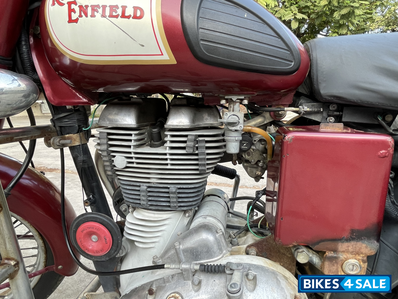 Cherry Red Royal Enfield Classic 350