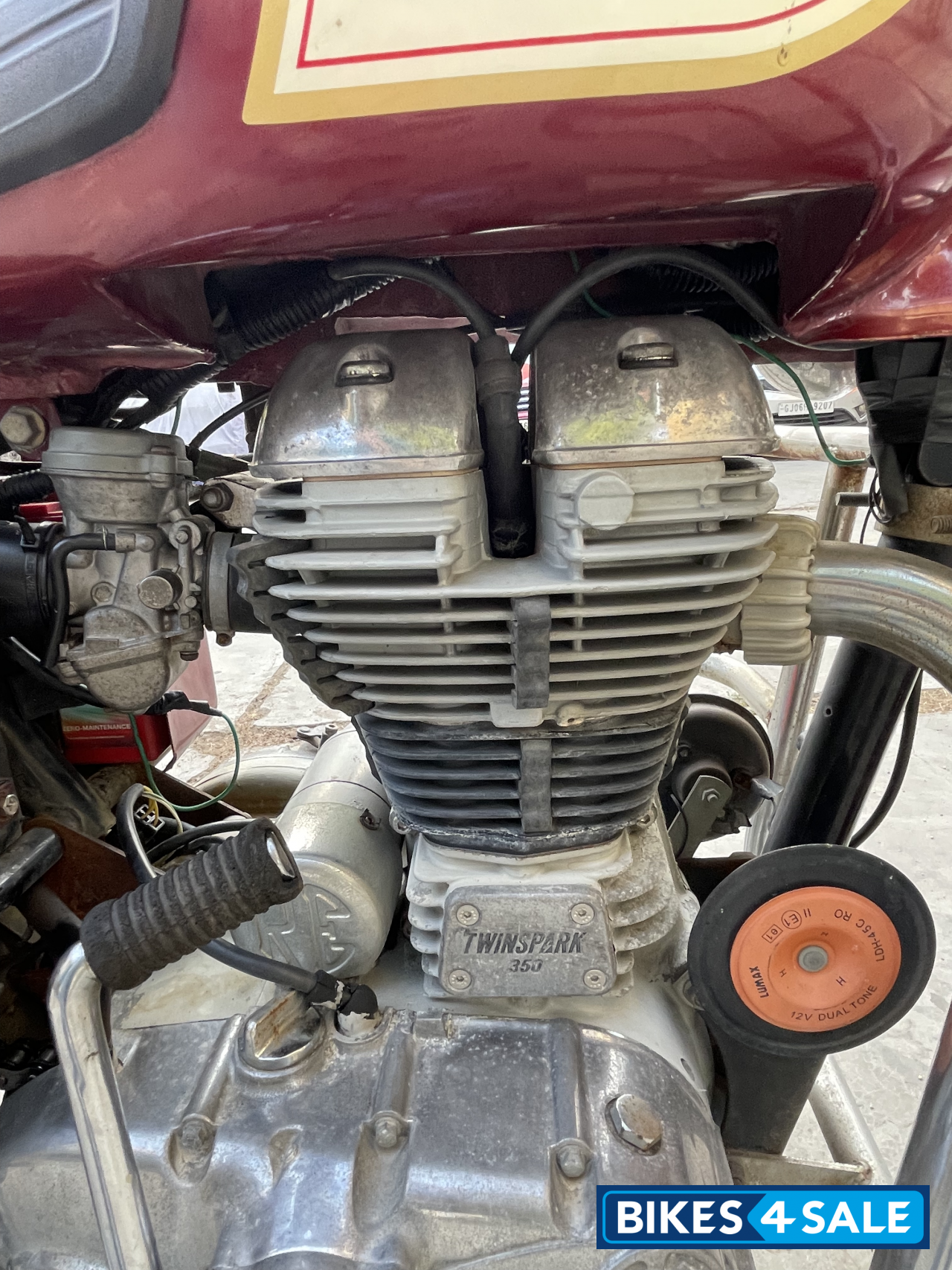 Cherry Red Royal Enfield Classic 350