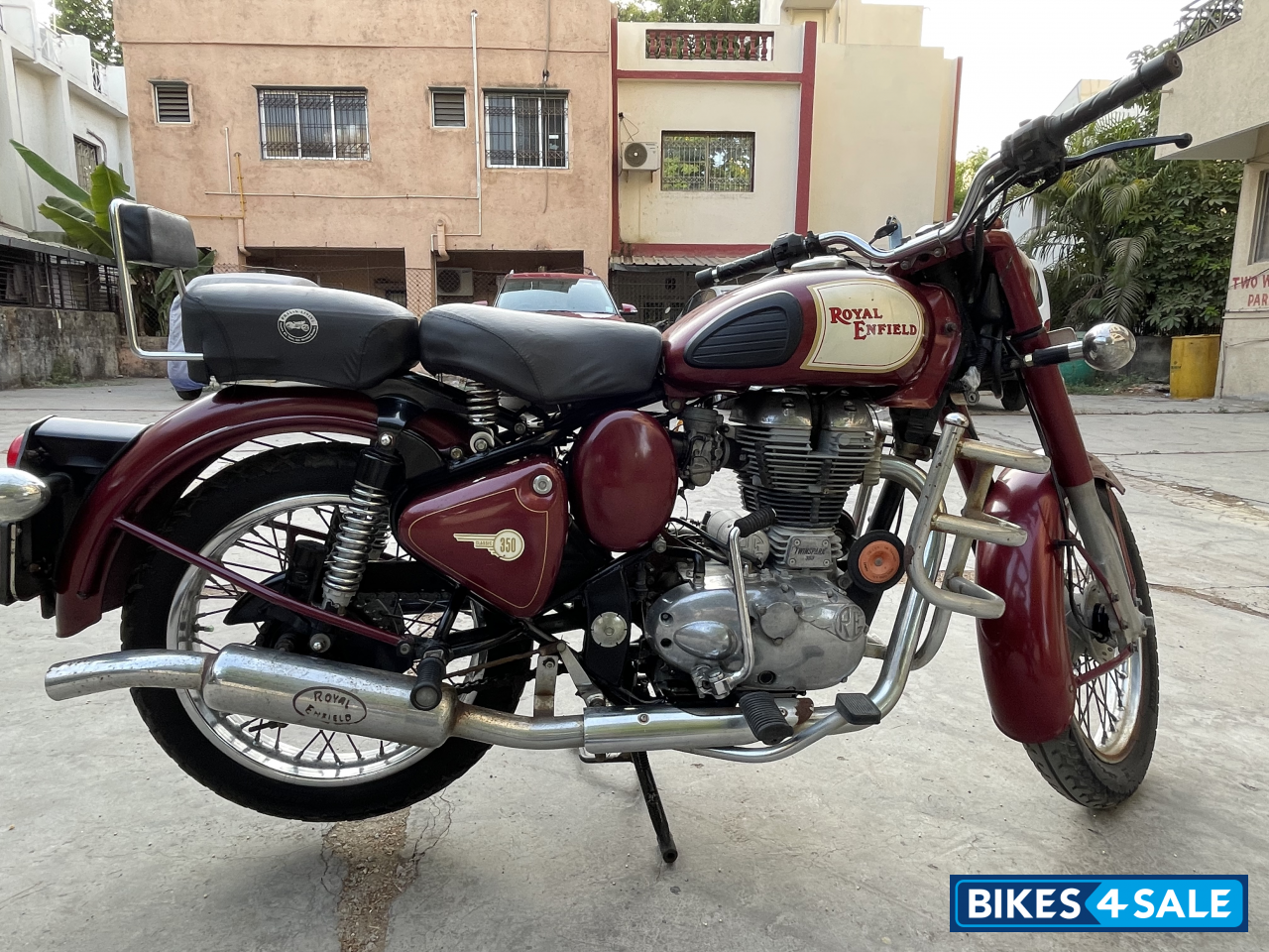 Cherry Red Royal Enfield Classic 350
