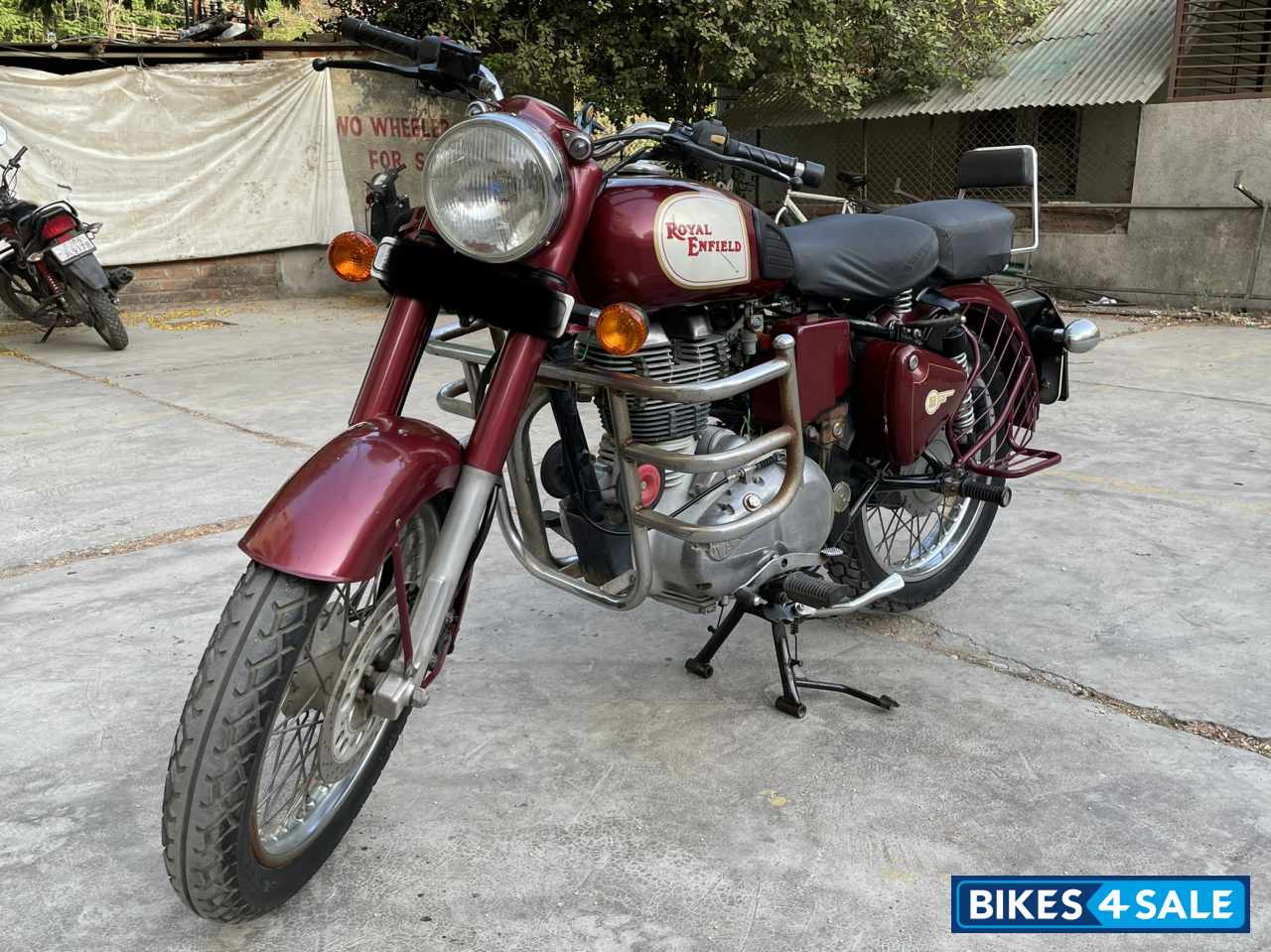 Cherry Red Royal Enfield Classic 350