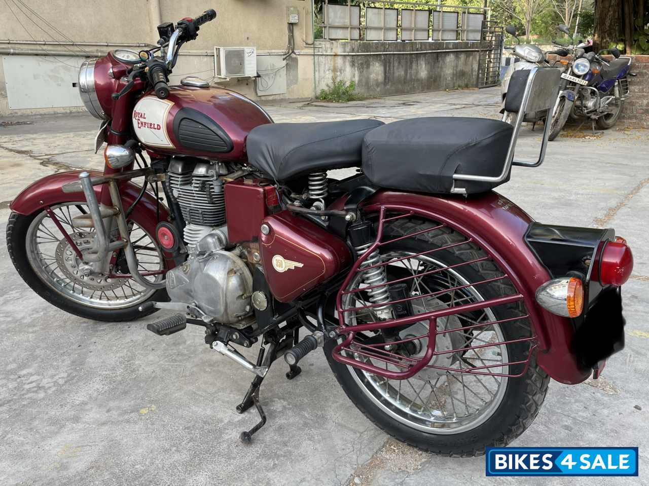 Cherry Red Royal Enfield Classic 350