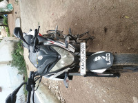 White And Black Bajaj Pulsar 200 NS