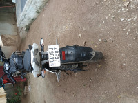 White And Black Bajaj Pulsar 200 NS