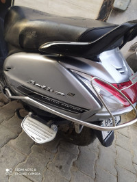 Silver And Black Honda Activa 5G Limited Edition
