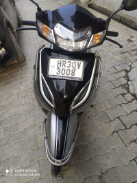 Silver And Black Honda Activa 5G Limited Edition