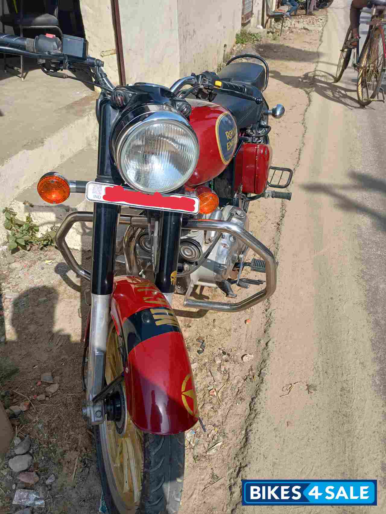 Brownish Red Royal Enfield Classic 350