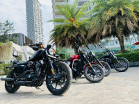 Denim Black Harley Davidson Iron 883