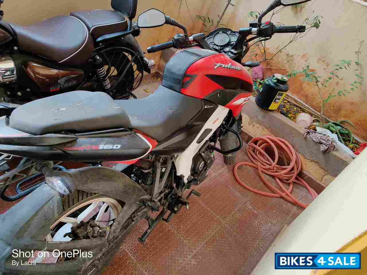 Burnt Red Bajaj Pulsar NS 160 BS6